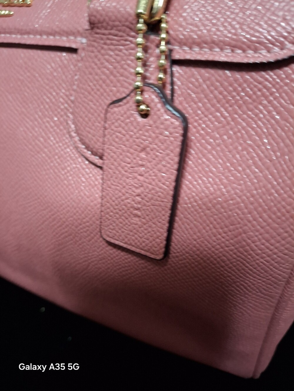 Coach Mini Bennett Satchel with crossbody strap 9x6.5x5 - Picture 4 of 14